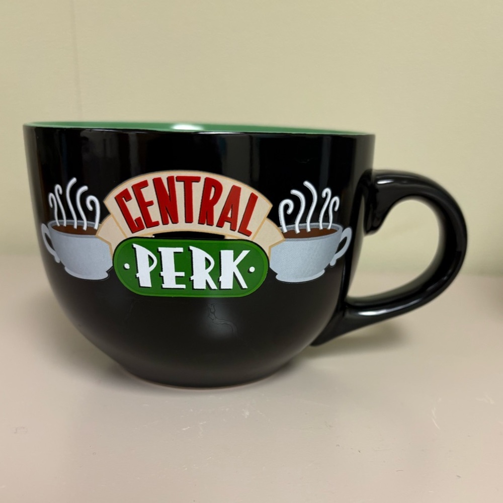 Black Coffee Mug